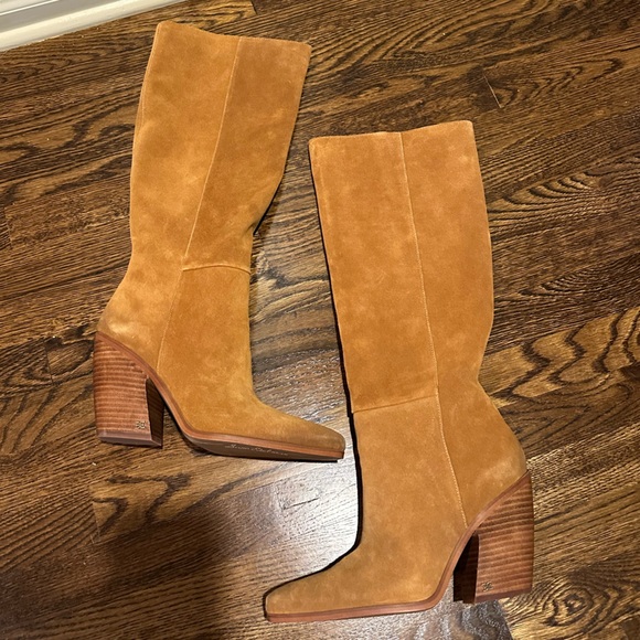 SAM EDELMAN Annabel Tall Western Boots - Picture 1 of 4